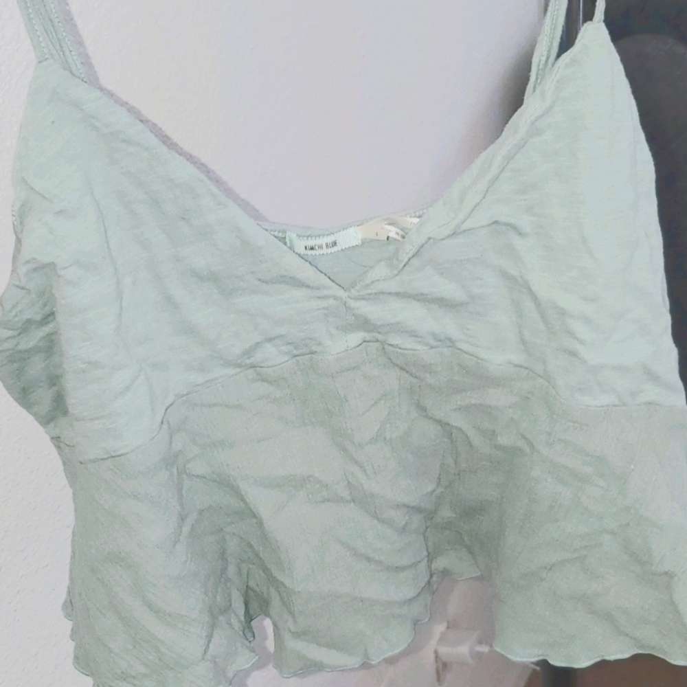 V neck crop top